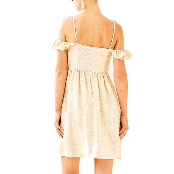 Lilly Pulitzer gold dress ✨ - Picture 8 of 9